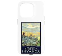 The Roof of Rhodesia - Poster di viaggio del Nyanga National Park Custodia per iPhone 15 Pro