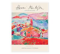 The Roofs of Collioure, 1925 Poster di Henri Matisse 30 x 40 cm Colorato Quadri Decorazione per pareti