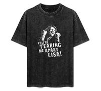 The Room Shirt Tommy Wiseau Tearing Me Apart Lisa Men's T-Shirt Unisex Black Men Tees XL
