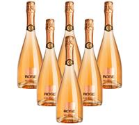 The Rose Brut spumante metodo classico rosato Velenosi 6 bottiglie 75 cl.