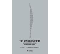 The Rosmini society. Rosminianesimo filosofico international journal (2022...