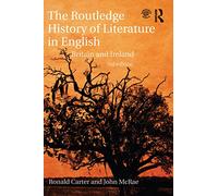 John McRae Ronald Cart The Routledge History of Literature in Engli (Tascabile)