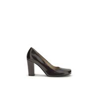 The Row Brown Calf Leather Bos Taurus Platform Pumps - EU37.5/US7.5