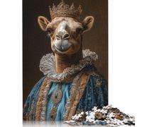 The Royal Camel Puzzle Impossibili 1000Pcs Decorazione Per La Casa. Giochi Rilassamento E Intelligence Per Adulti E Ragazzi Da 14 Anni 1000pcs (75x50cm)