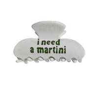 The RPZL - Accessorio per capelli grandi in acetato di alta qualità, clip oversize per capelli spessi e sottili, elegante clip per capelli per donne e ragazze (martini)