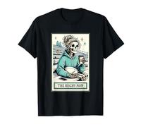 The Rugby Mom Scheletro Card Gift Spooky Season Halloween Maglietta