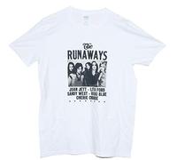 The Runaways T Shirt Hard Rock Punk Hole L7 Joan Jett Bikini Kill Band Tee