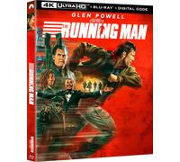The Running Man (4K UHD Blu-ray) Emilia Jones Glen Powell Lee Pace Michael Cera