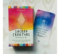The Sacred Creators Oracle Card Deck & Guidebook Magic Intuition Hay House Nuovo