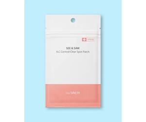 The Saem Cerotti antinfiammatori per l'acne See & Saw A.C Control Clear Spot Patch - 24 pz / 2 pz