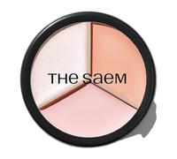 THESAEM Cover Perfection Triple Pot Concealer 05 Dark Up Beige - Per pelle chiara-media. Correttore 3 in 1 per occhiaie, illuminazione e tono, dona luminosità e una finitura naturale.