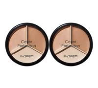 THE SAEM Cover Perfection Triple Pot Concealer 02 Contour Beige 4,5 g3 color...