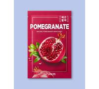 The Saem Maschera viso in tessuto Natural Pomegranate Mask Sheet - 21 ml / 1 pz
