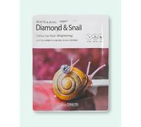 The Saem Maschera viso intensiva con diamanti e bava di lumaca Beaute De Royal Diamond & Snail Intense Gel Mask - 35 g / 1 pz
