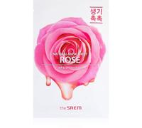 The Saem Natural Mask Sheet Rose maschera in tessuto idratante e rivitalizzante 21 ml