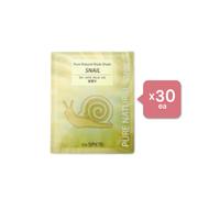 The Saem - Pure Natural Mask Sheet - Snail (30ea) Set