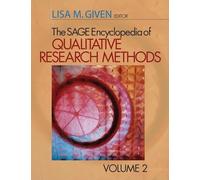 The SAGE Encyclopedia of Qualitative Research Methods-Given, Lisa M.-Copertina r
