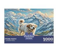 The Saint Bernard Puzzle 1000 Pezzi Per Adulti, Sfida Familiare, Antistress, Esercita Memoria Per Adulti/bambini ≥12 Anni 38x26cm/1000pcs