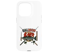 The Salmon Slayer Steelhead and Salmon Fishing Custodia per iPhone 15 Pro