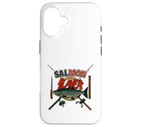 The Salmon Slayer Steelhead and Salmon Fishing Custodia per iPhone 16