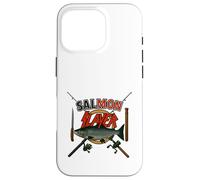 The Salmon Slayer Steelhead and Salmon Fishing Custodia per iPhone 16 Pro