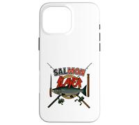 The Salmon Slayer Steelhead and Salmon Fishing Custodia per iPhone 16 Pro Max