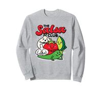 The Salsa Club Carino Kawaii Foods Pomodoro Cipolla Pepe Grafica Felpa