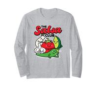The Salsa Club Carino Kawaii Foods Pomodoro Cipolla Pepe Grafica Maglia a Manica