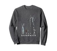 The Sandman Dream Felpa, Unisex per Adulti, Grigio Scuro, M
