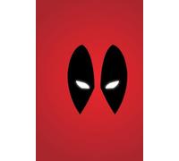 The Sarcastic Red Mask Hero Notebook: Fun Lined Journal for Bold Ideas & Big Laughs: 120-Page Ruled Notebook for Daily Doodles, Class Notes, and Creative Writing | Red & Black Comic Antihero Aesthetic