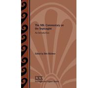 The SBL Commentary on the Septuagint (Copertina rigida)
