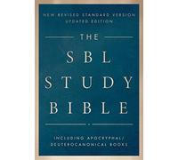 The Sbl Study Bible by Society Of Biblical Literature