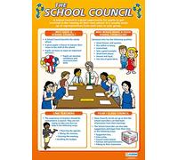 The School Council | Poster PSHE | Carta lucida laminata misura 850 mm x 594 mm (A1) | Poster per aula PSE | Tabelle didattiche di PSE Daydream Education
