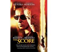 The Score (DVD) Robert De Niro Edward Norton Marlon Brando Angela Bassett
