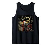 The Scream Modern Graffiti Style Horror Urban Street Art Canotta