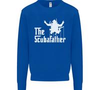 The Scuba Father Day Funny Diving Diver Uomo Sweatshirt Jumper