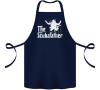 The Scuba Padre Day Divertente Diving Sub Cotone Grembiule 100% Biologico