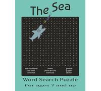 The Sea Word Search Puzzle: Explore your way through 60 puzzles [8.5" x 11" inches] Big print easy to read