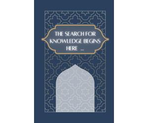 The search for knowledge begins here … A5 Notebook