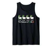 The Seasons Patrick's Day Ireland Quattro Simpatici trifogli di Pecora Canotta