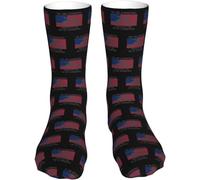 The Second Amendment Protects The First Amendment Unisex Calzini Innovativo Calzini Vestito Caldi Traspirante Invernali Fantasia Calzes Per Amici, Gli Sport, Natale, 40Cm