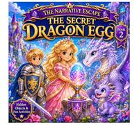 The Secret Dragon Egg: A Fantasy Coloring & Activity Adventure