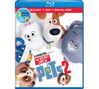 The Secret Life of Pets 2 (Blu-ray) Kevin Hart Harrison Ford Patton Oswalt
