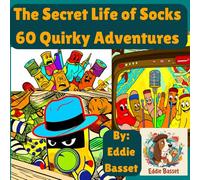 The Secret Life of Socks: 60 Quirky Adventures: An Adult Coloring Book for the Sole-ful and Imaginative
