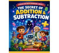 The Secret of Addition & Substraction: A Fun and Illustrated Math Adventure That Teaches Addition, Subtraction, and Problem-Solving Through Exciting Stories, Games, and Cartoon Characters