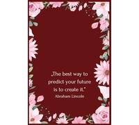 "The secret of getting ahead is getting started.": Notebook, Famous Quote