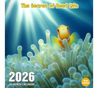 The Secret of Reef Life 2026 Calendar: Underwater ecosystems revealed through vibrant imagery