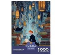 The Secret Realm of Books Puzzle Impossible 1000 Pezzi Interesting Decorazione Per La Casa. Giochi Rilassamento E Intelligence Per Adulti E Ragazzi Da 14 Anni 70x50cm/1000pcs