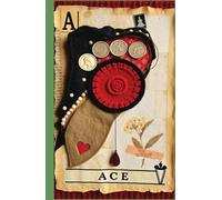 The Seed of Abundance - Tarot Inspired Mixed Media Hard Cover Ace of Coins: Fill This Blank Manifestation Journal for Growth, Prosperity & Earthly Blessings