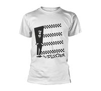 The Selecter Two Tone Stripes White ufficiale Uomo maglietta unisex